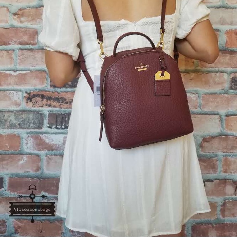 Kate spade mini Caden cherry backpack crossbody - Picture 4 of 8